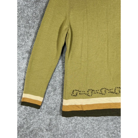 Ruiqun‎ Wool Long Sleeve Pullover Turtleneck Knit Top Womens Size Medium - Picture 7 of 13